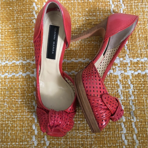 Gianni Marra heels size 6 1/2 - Picture 1 of 10